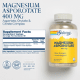 thumbnail image 3 of Solaray Magnesium Asporotate 400 mg | Aspartate, Orotate & Citrate Complex | Healthy Heart, Muscle, Nerve & Circulatory Function Support | 180 VegCaps, 3 of 7