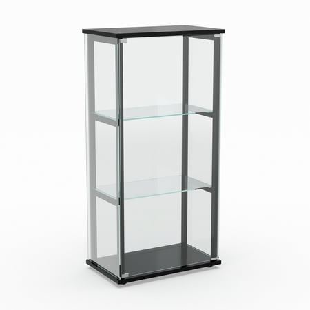 Strick Bolton Lacy Glass Curio Cabinet Walmart Com
