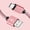 Pink, variant on 1M 2M 3M USB A to Type C Fast Charging Cable Nylon Data Sync Cord for iPhone Android Huawei Samsung Xiaomi