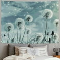 thumbnail image 2 of Tapestry for Bedroom Living Room Wall Decor, Gray Dandelion Tapestries Wall Hanging Tapestry, 2 of 6
