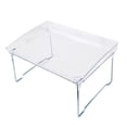 thumbnail image 1 of Estante de almacenamiento de escritorio de gran capacidad, estante de cocina de acrílico transparente, organizador de archivos de escritorio de oficina de una sola capa, 1 of 11