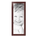 thumbnail image 2 of ArtToFrames 11" x 30" Cherry Picture Frame, 11x30 inch Red MDF Poster Frame (WOM-4333), 5 Pack, 2 of 8