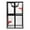 Black, variant on Demi Bonn 64" Outdoor Cat House, Large Cat Condo for Feral Cats Wooden Outside Cat Cage Weatherproof with Platforms, White