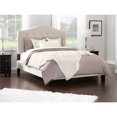 thumbnail image 2 of Atlantic Furniture Naples Upholstered Queen Panel Bed in Pebble Beach, 2 of 14