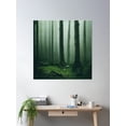 thumbnail image 2 of Lost In The Woods Poster Wall Art, Modern Wall Decor, 24x24 UNFRAMED, 2 of 3