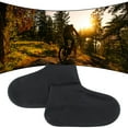 thumbnail image 2 of Splihome Waterproof Silicone Shoe Cover Recyclable Boot Cover Protector For Outdoor Rainy Black, 2 of 9