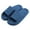 Blue, variant on LAVA Unisex Ultra Soft Slippers Cloud Touching Anti-Slip EVA Slides Bathroom Shoes（Black, M)