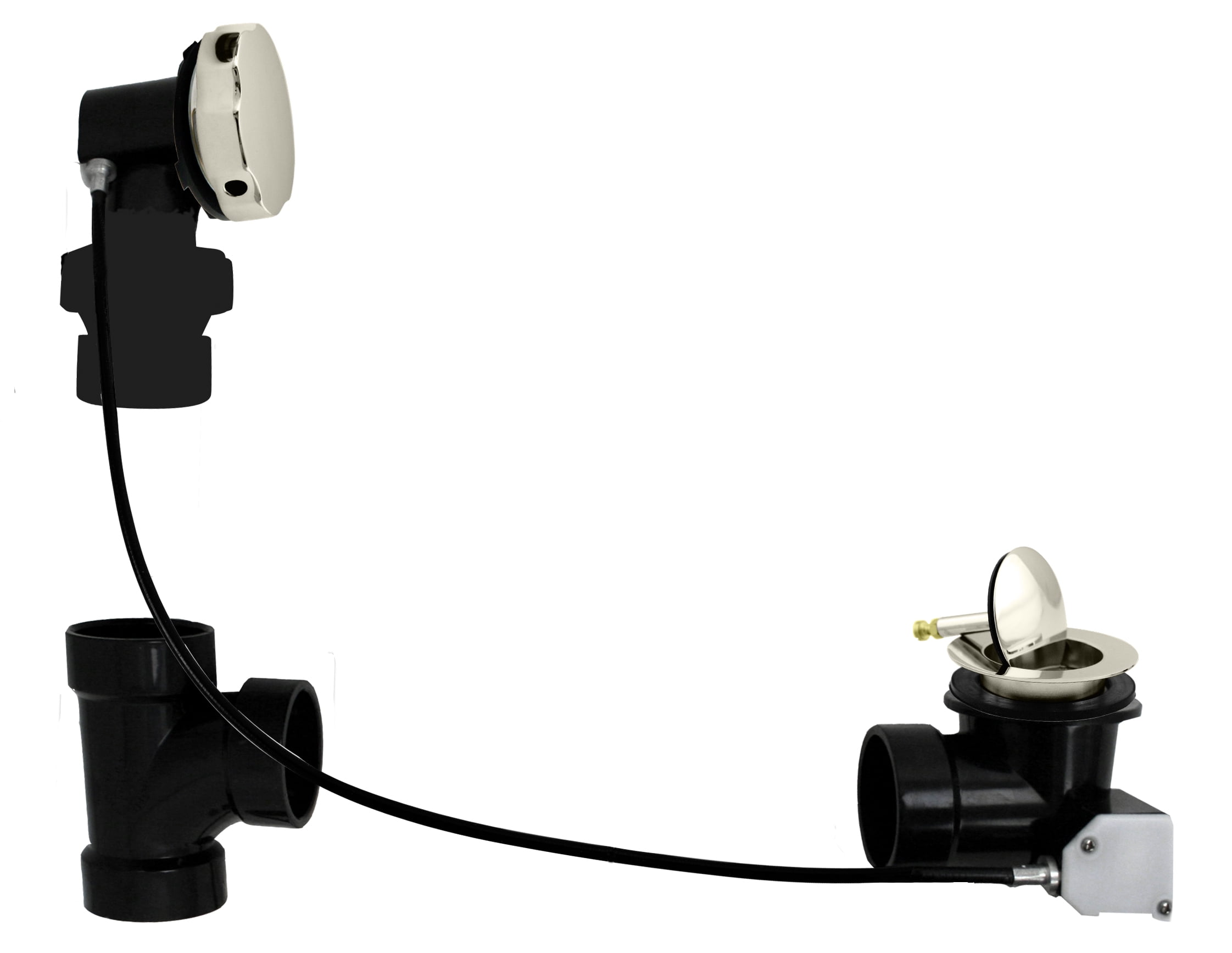 Keeney 645PVC Cable Driven Bath Drain 1.5 in. Sch. 40 PVC