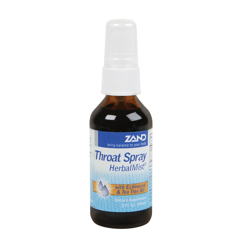 Zand Throat Spray HerbalMist with Echinacea & Tea Tree Oil Spray, 2 Fl Oz