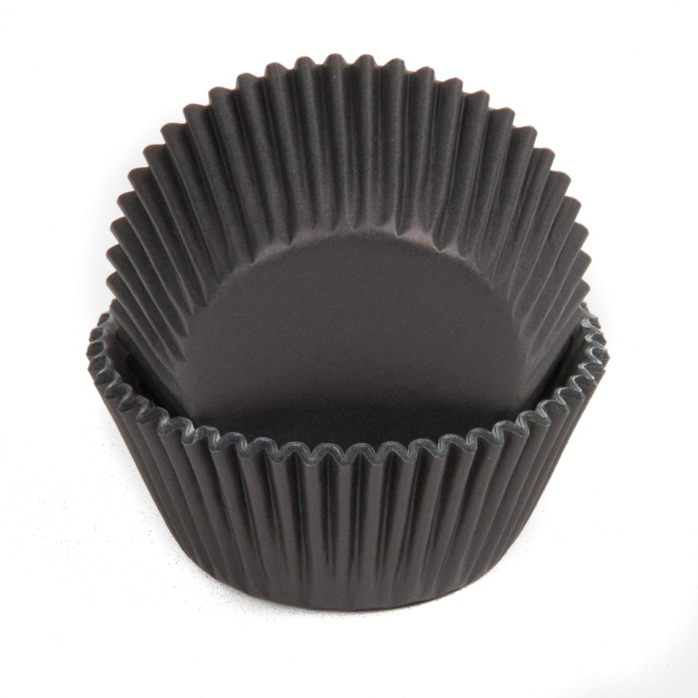 NEW Black and Orange Assorted Cupcake Baking Cups 75 ct from Wilton #1412 