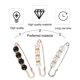 thumbnail image 3 of CRAFTHROU 8Ud Pin De Broche Decorativo De Falsas Para Chal Abrigo Y Cardigan, 3 of 8