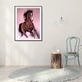 thumbnail image 3 of Cuadros Decorativos Kit de pintura de diamantes 5D DIY caballo corriendo mosaico de diamantes redondo completo Sywqhk Nuevos Originales, 3 of 9