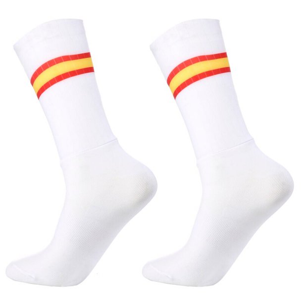 Calcetines de Silicona y Aerodinámicos para Ciclismo, Medias Antideslizantes, ideales en Actividades de Deporte, Correr, Temporada Verano