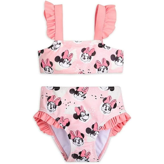 Minnie Mouse Pink Bikini Size 4 Disney Store