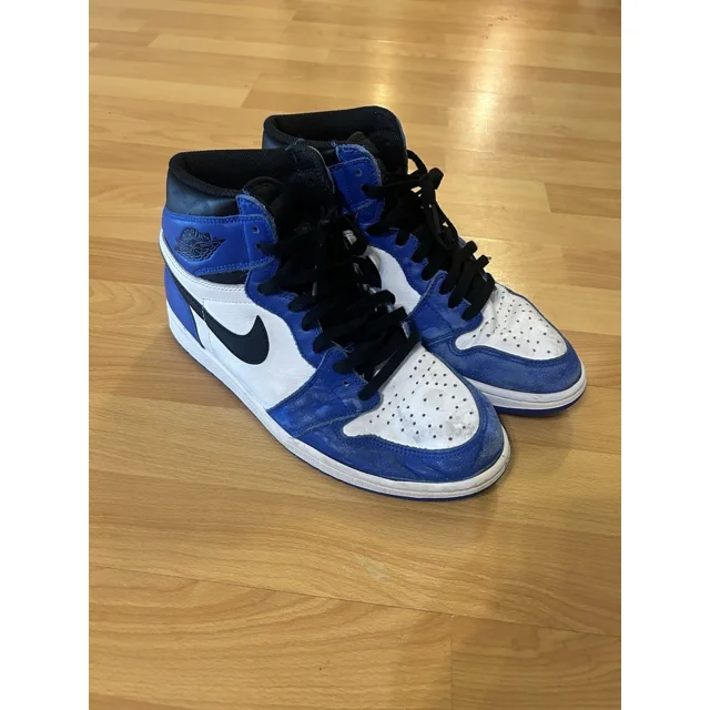 Jo r-dan 1 Retro High OG Game Royal 555088-403 2017 Men’s Sz 10.5