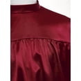 thumbnail image 5 of Hansber Kids Boys Worship Liturgical Praise Dance Tops Long Sleeve Church Party Shirts Performance Pullover Satin Blouse Burgundy 12, 5 of 7