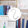 thumbnail image 3 of S-Hooks for Closet - Stainless Steel Heavy-Duty Clothing Hangers, Versatile Kitchen and Home Organizers, Large Size, 3 of 5