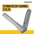 thumbnail image 4 of Piezas de bisagra de tapa Broz WP8563965 para Whirlpool Maytag Kenmore, 4 of 7