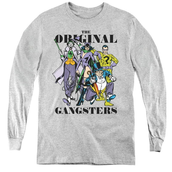 Dc - Original Gangsters - Youth Long Sleeve Shirt - Large