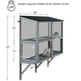 thumbnail image 6 of unipaws Bug Proof Cat Catio, 2 Tiers Window Box Enclosure for Multiple Indoor Cats, 6 of 7