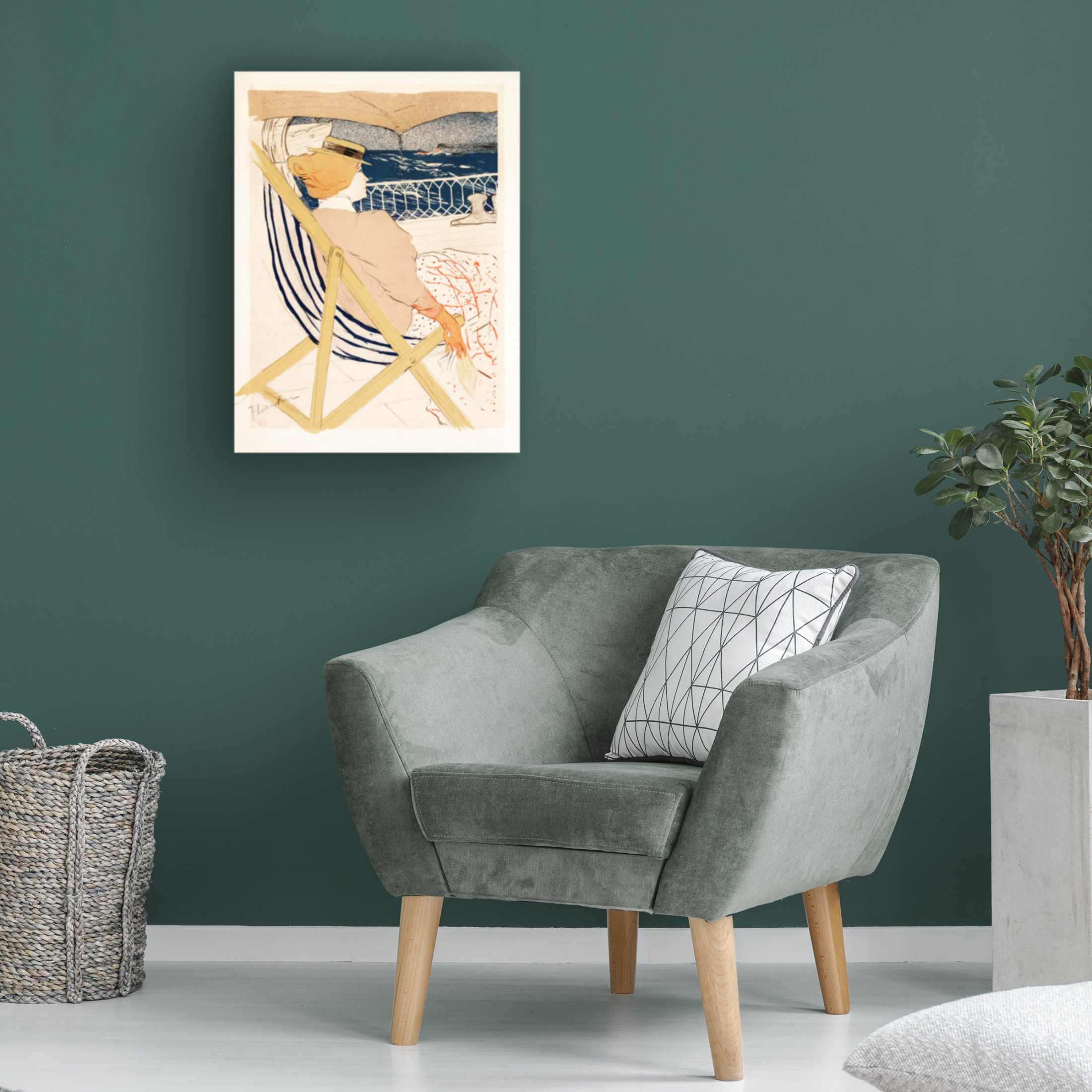 Trademark Fine Art Pictufy La PassagAure Du 54 1896 Canvas Wall Art