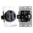 thumbnail image 3 of RV Designer S981 AC Flush Mount Receptacle in Plate - 50 Amp, 4-Wire, 3 of 3