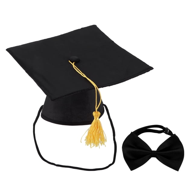 Pet Bow Tie Graduation, Graduation Réglable pour Chiens de Petite et Moyenne Taille pour Chiens de Grande Taille