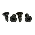 thumbnail image 4 of Bolt Dropper #8 x 3/8-Inch Black Screws, Pack of 25 - Xylan Coated Stainless Steel Flat Head Phillips Short Wood Screws - Corrosion Resistant for Wood, Drywall Applications, and Outdoor Projects, 4 of 8