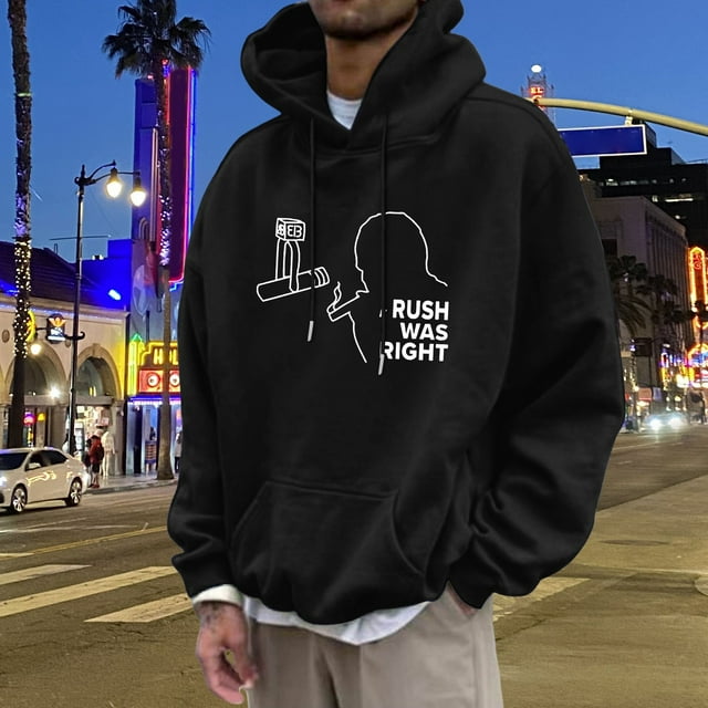 MHFRRA Sudadera con Capucha para Un Uso Cómodo y La Expresión de Ideas Negro