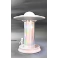 thumbnail image 4 of UFO Model Human Abduction Touch Table Lamp LED Alien Encounter Decoration Area 51 Spacecraft Space Lover Holographic Décor Color Changing Futuristic Night Light Living Room Bedroom Shop (Galaxy III), 4 of 6