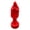 Red, variant on AzureGreen CHOLDB 10 in. Black Holy Dearth Candle, Black
