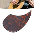thumbnail image 4 of Guitar Pickguard, Instrument Decor Perfect Match Standard Size Guitar Guard Plate Board Self Adhesive  Protection  For 40/41in Acoustic Guitars, 4 of 8