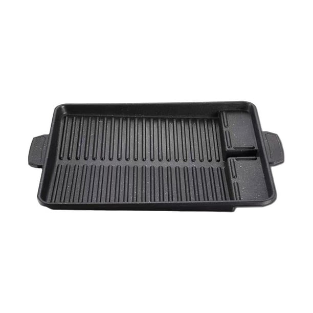 simhoa BBQ Griddle Easy to Clean Korean BBQ Grill Pan for Campfire