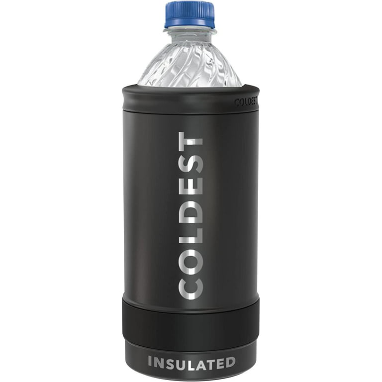 COLDEST 4 in 1 Bottle Cooler Can 24 oz Tumbler in 1 - Bottle