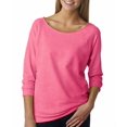 thumbnail image 2 of Next Level Apparel Women's Raw Edge 3/4 Raglan, 2 of 2