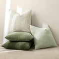 thumbnail image 4 of Juego de 4 fundas de almohada decorativas MIULEE de pana, 51 x 51 cm, 4 of 7