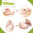thumbnail image 4 of Toe Splint, 6 Pieces Toe Splint Finr Wrap Loop Bs Cloth Padded Toe Bs Protectors Separator Finr , 3 Sizes, 4 of 5