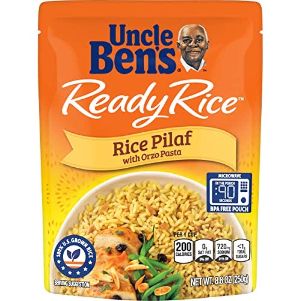 Uncle Ben S Ready Rice Rice Pilaf 12pk Walmart Com Walmart Com