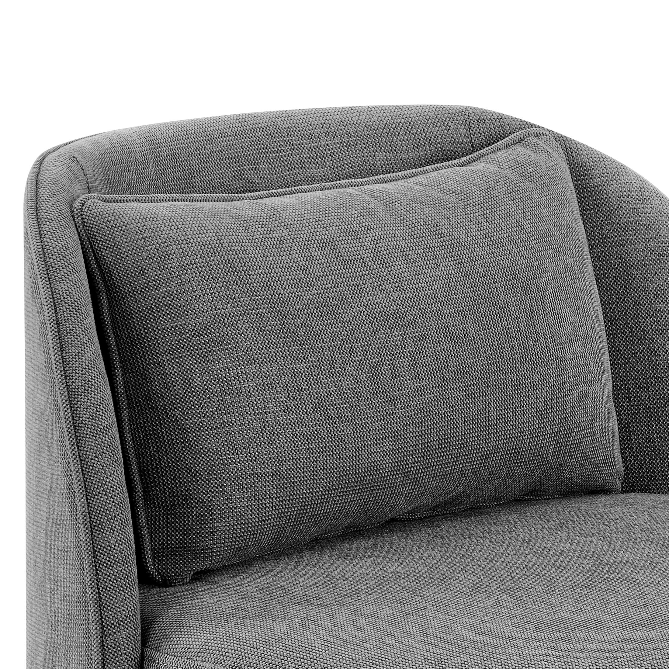 Better Homes & Gardens Juliet Modern Arch Swivel Accent Chair, Gray