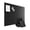 Black, variant on 6Pcs Felt Slatted Bulletin Board with -Adhesive,Large Pin Board Removable