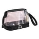 thumbnail image 1 of Cosméticos Transparente Para Mujer, Bolsa De Maquillaje Transparente Portátil, Impermeable, Con Cremallera De Viaje, Bolsa De Almacenamiento De Separación En Seco Y Húmedo seitruly HA043559-03, 1 of 6