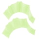 thumbnail image 1 of Guantes Natación Con Dedos Palmeados Aletas Mano Paletas Entrenamiento (M) Verde, 1 of 8