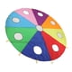 thumbnail image 5 of Juego de paracaídas con sombrilla para niños, 9 agujeros, forma redonda, inflable, palo para golpear topos, juego para exteriores, 5 of 15