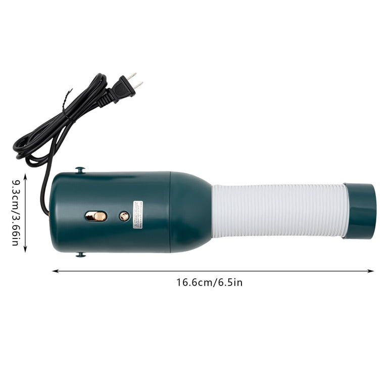 VE Portable Electric Mini Clothes Dryer - Compact Top-Loading Dryer For Travel & Home