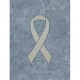 thumbnail image 1 of Carolines Treasures AN1210GF Clear Ribbon for Lung Cancer Awareness Garden Flag Size - 11 x 15 In., 1 of 3