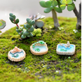 thumbnail image 2 of Accesorios de jardín de hadas Decoraciones al aire libre Kit de estanque en miniatura Estanque de jardín de hadas Mini casas de hadas y figuritas Adornos de césped para el hogar DIY Micro paisaje de musgo, piscina 3 piezas (diferentes estilos) brillar Electrónica, 2 of 5