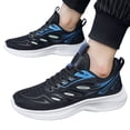 thumbnail image 3 of Sngxgn Men's Lightweight Shoes Sport Walking Shoes(Black,42), 3 of 8