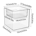 thumbnail image 3 of Dvumao Home Decor , Aquarium pour la Maison Chats Nourriture Tour Paysages Miniatures Éco Réservoir Réservoir de Poissons Rouges Bol d'Eau en Plastique pour Animaux, Cadeaux pour Maman, 3 of 6