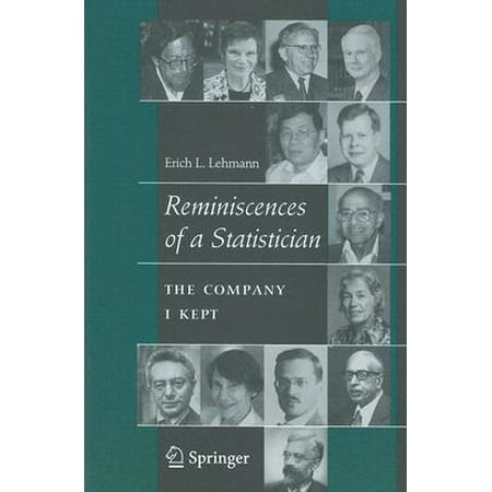 Reminiscences of a Statistician: The Company I (Best Companies For Statisticians)