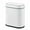White black, variant on Bathroom Trash Can with Lid Automatic 2 Gallon Motion Sensor Garbage Bin, 7.5 Liter Smart Trash Bin Bathroom Decor, Plastic Garbage Can, Narrow Trash Can for Bedroom, Office, Living Room